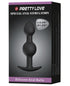 Pretty Love 3.34" Silicone Anal Plug w/Ball