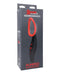 Kink Pumped Rechargeable Automatic Vibrating Pussy Pump - Black/Red