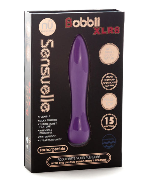 Nu Sensuelle Bobbii Flexible Vibe XLR8 Turbo Boost