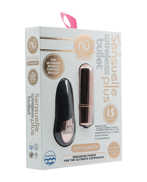 Nu Sensuelle Remote Control Wireless Bullet Plus