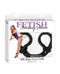Fetish Fantasy Series Silk Rope Love Cuffs - Black