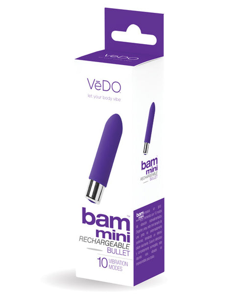 VeDO Bam Mini Rechargeable Bullet Vibe - Foxy